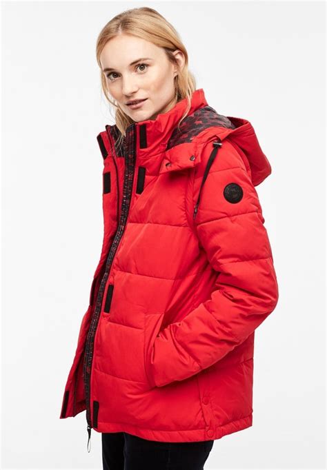 rote winterjacke damen adidas|Rote Winterjacken .